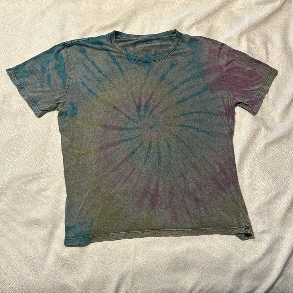 Paperbacks, multicolor, tie-dye, large T-shirt